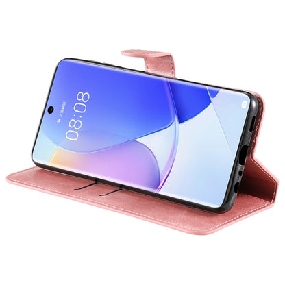 For Honor 50 5G / Huawei Nova 9 JUNSUNMAY Calf Texture Leather Phone Case, For Honor 50 / Huawei Nova 9
