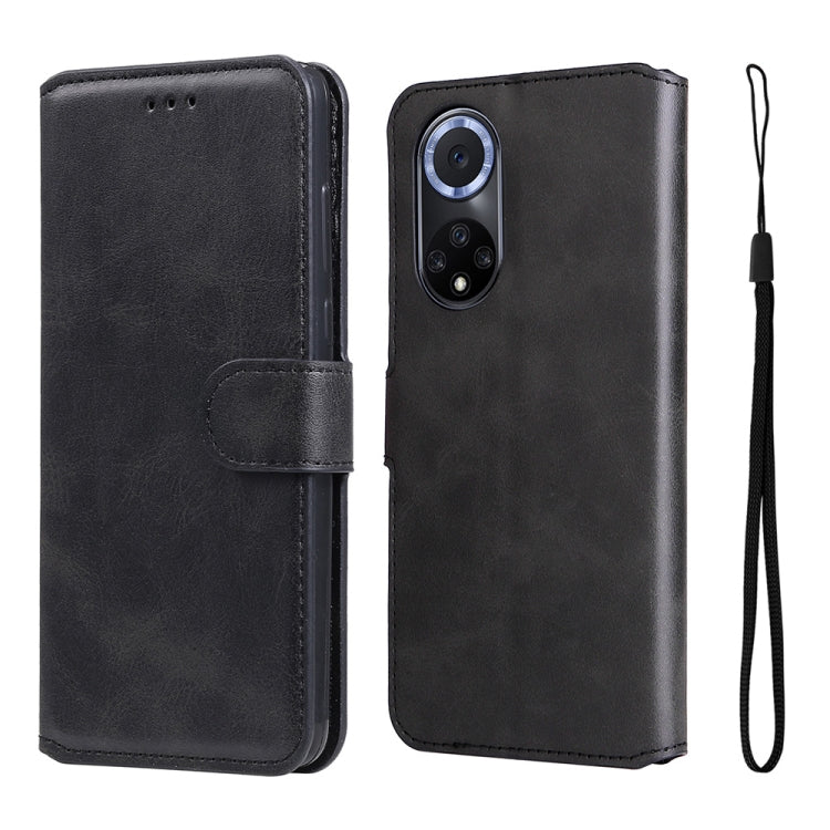 For Honor 50 5G / Huawei Nova 9 JUNSUNMAY Calf Texture Leather Phone Case, For Honor 50 / Huawei Nova 9