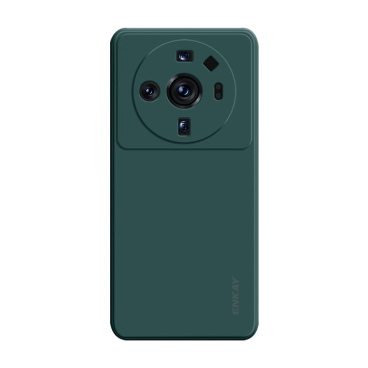 For Xiaomi 12S Ultra ENKAY Liquid Silicone Soft Shockproof Phone Case, For Xiaomi 12S Ultra