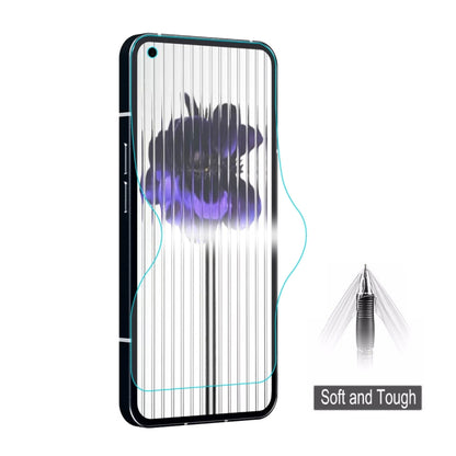 For Nothing Phone 1 screen protector film applied to front screen, full coverage