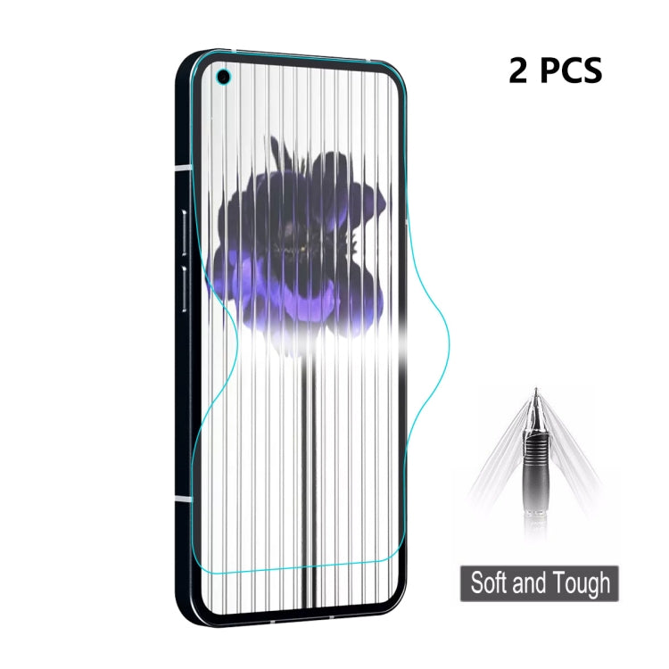 For Nothing Phone 1 screen protector film set labeled 2 PCS, full coverage