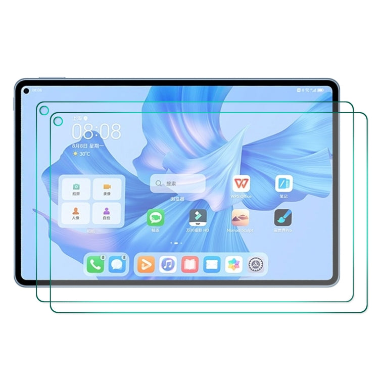 Tempered glass screen protector set for Huawei MatePad Pro 11 2022, clear overlay