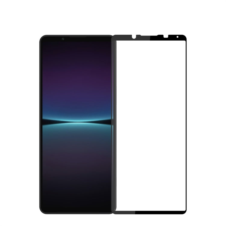 Tempered glass screen protector film for smartphone, full coverage, clear front panel
