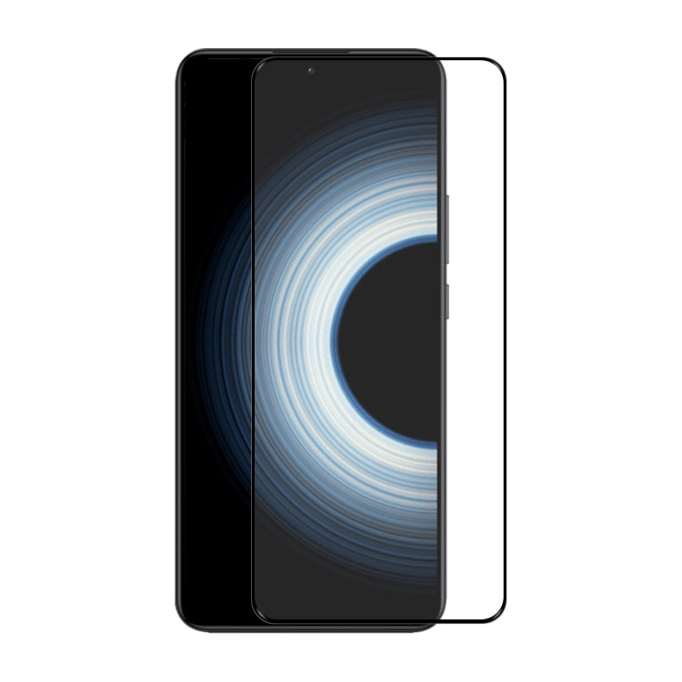 Full-glue tempered glass screen protector for Xiaomi Redmi K50 Ultra, 2.5D, 9H