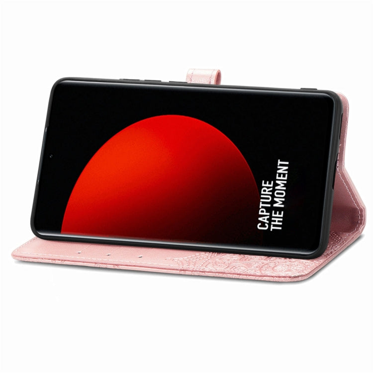 Mandala Flower Embossed Leather Phone Case, For Xiaomi 12S Ultra