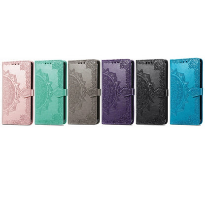 Mandala Flower Embossed Leather Phone Case, For Xiaomi 12S Ultra