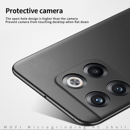 MOFI frosted PC hard phone case, open-hole design near triple camera
