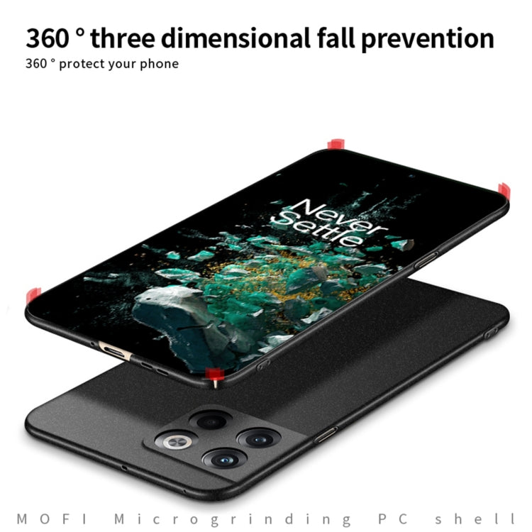 MOFI frosted PC hard phone case, 360° drop protection with camera cutouts