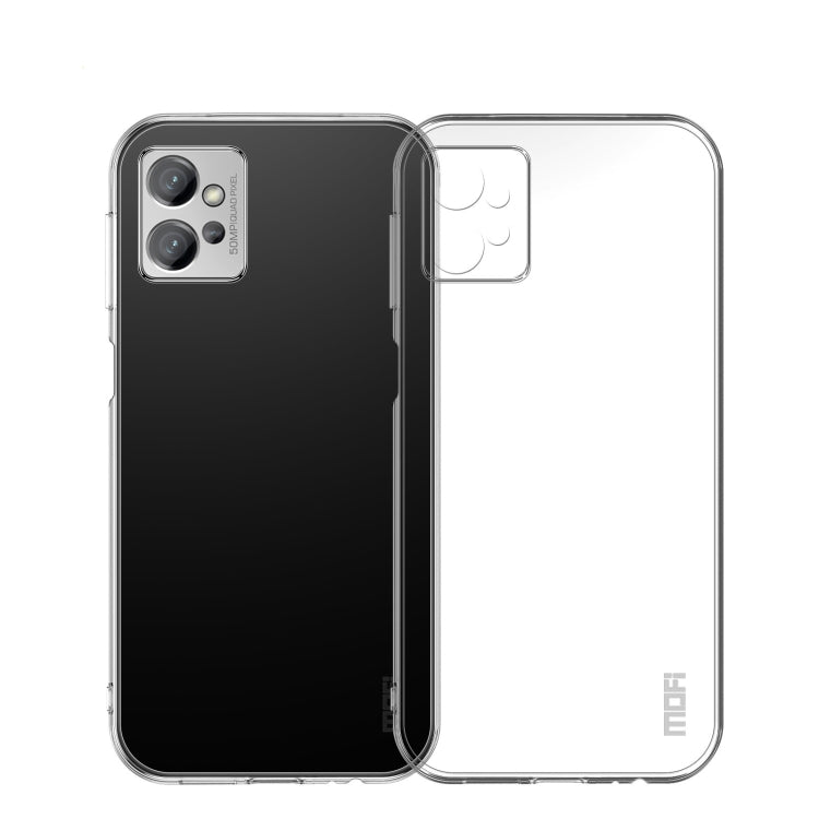 Ultra-thin TPU phone case set: black and clear, camera cutout and raised edges