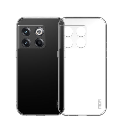 Transparent TPU phone case, clear back with camera cutouts and side button openings