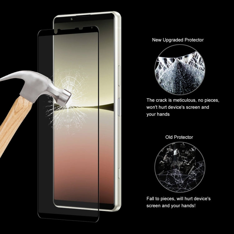 For Sony Xperia 5 IV ENKAY Full Glue 0.26mm 9H 2.5D Tempered Glass Full Film, For Sony Xperia 5 IV(1 PC), For Sony Xperia 5 IV(2 PCS), For Sony Xperia 5 IV(5 PCS), For Sony Xperia 5 IV(10 PCS)