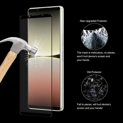 For Sony Xperia 5 IV ENKAY Full Glue 0.26mm 9H 2.5D Tempered Glass Full Film, For Sony Xperia 5 IV(1 PC), For Sony Xperia 5 IV(2 PCS), For Sony Xperia 5 IV(5 PCS), For Sony Xperia 5 IV(10 PCS)