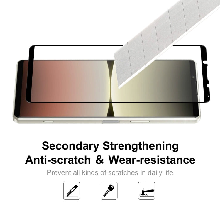 For Sony Xperia 5 IV ENKAY Full Glue 0.26mm 9H 2.5D Tempered Glass Full Film, For Sony Xperia 5 IV(1 PC), For Sony Xperia 5 IV(2 PCS), For Sony Xperia 5 IV(5 PCS), For Sony Xperia 5 IV(10 PCS)