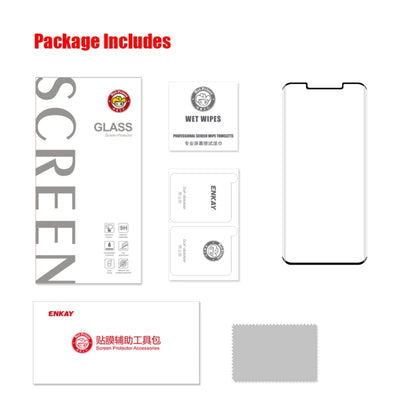 For Huawei Mate 50 Pro ENKAY 3D Curved Heat Bending Explosion-proof Tempered Glass Full  Film, 1pcs, 2pcs, 5pcs