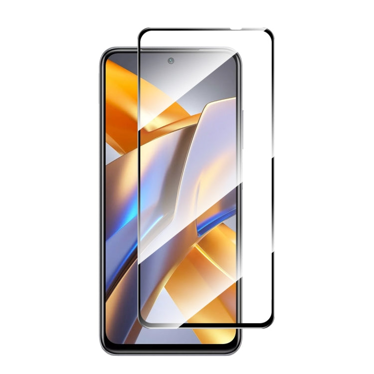 Tempered glass screen protector for smartphone, clear 2.5D 9H full glue