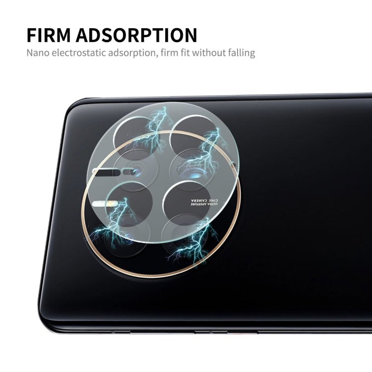 Rear camera tempered glass film for Huawei Mate 50 Pro with strong adhesion