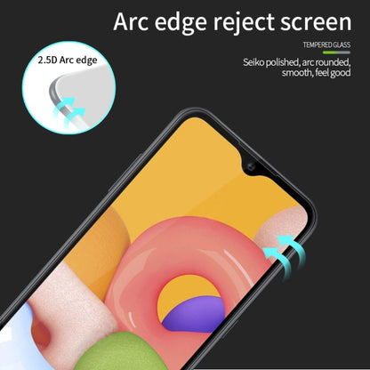 2.5D arc tempered glass screen protector film, rounded edge profile
