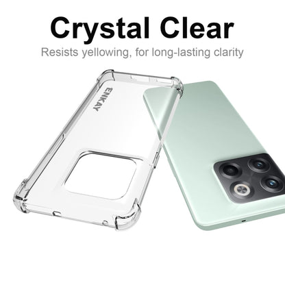 Crystal-clear TPU phone case with cutouts and raised protective rim