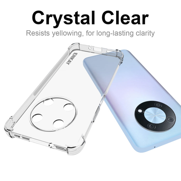 Crystal-clear TPU phone case with transparent cover and camera opening