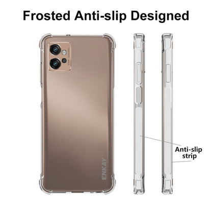 Transparent frosted phone case with side grips and cutouts for camera and buttons