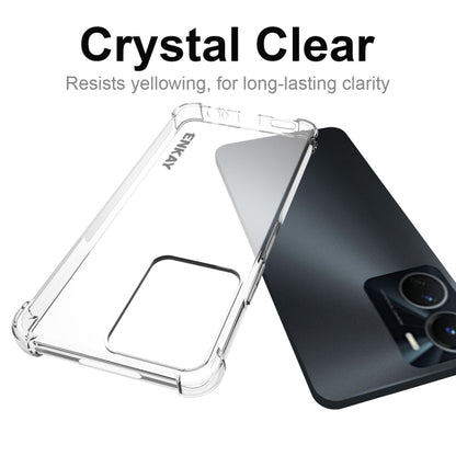 Crystal clear TPU phone case with corner protection and camera opening