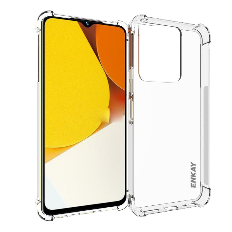ENKAY clear TPU shockproof phone case, cutouts for camera and side buttons