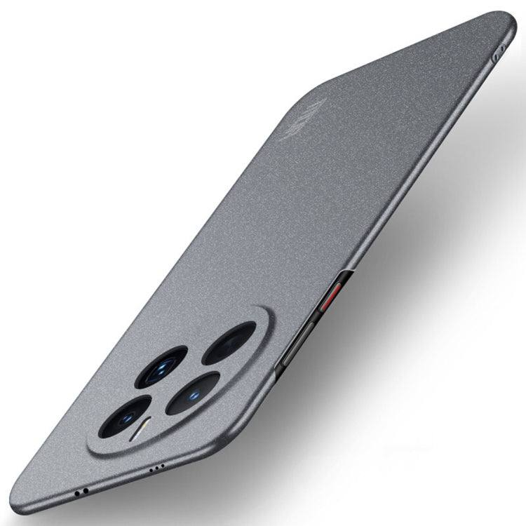Frosted ultra-thin hard phone case for Huawei Mate 50, dark gray with camera cutouts