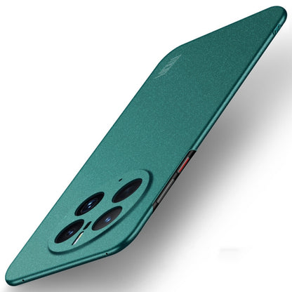 Frosted ultra-thin hard phone case for Huawei Mate 50 Pro, green with camera cutouts