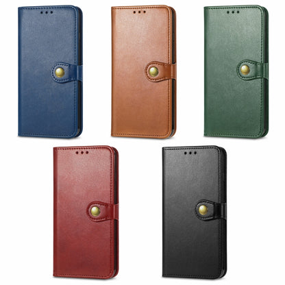Retro Solid Color Buckle Leather Phone Case, For Xiaomi 12T / 12T Pro / Redmi K50 Ultra