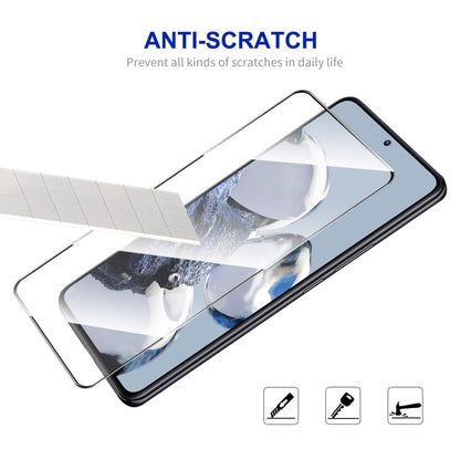 Tempered glass screen protector with anti-scratch protection, clear 2.5D edges for smartphone