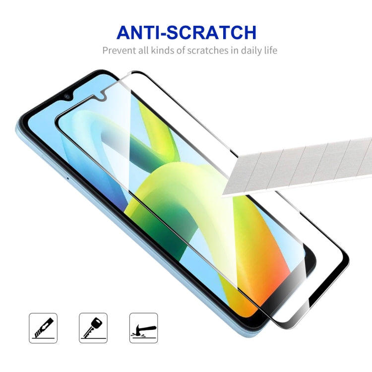 Scratch-resistant tempered glass screen protector with 2.5D curved edges