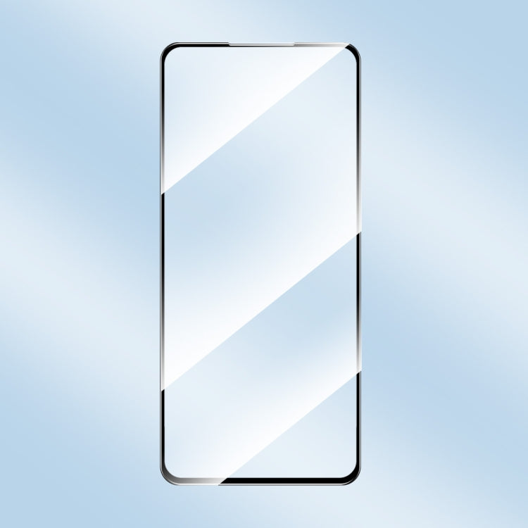 Zenfone 9 tempered glass screen protector, clear curved 2.5D panel