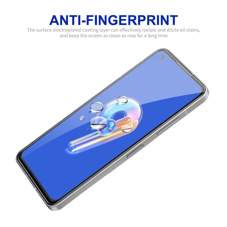 Tempered glass screen protector with 2.5D rounded edges for smartphone display