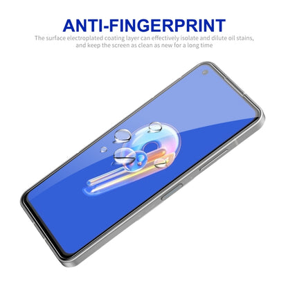 Tempered glass screen protector with 2.5D rounded edges for smartphone display