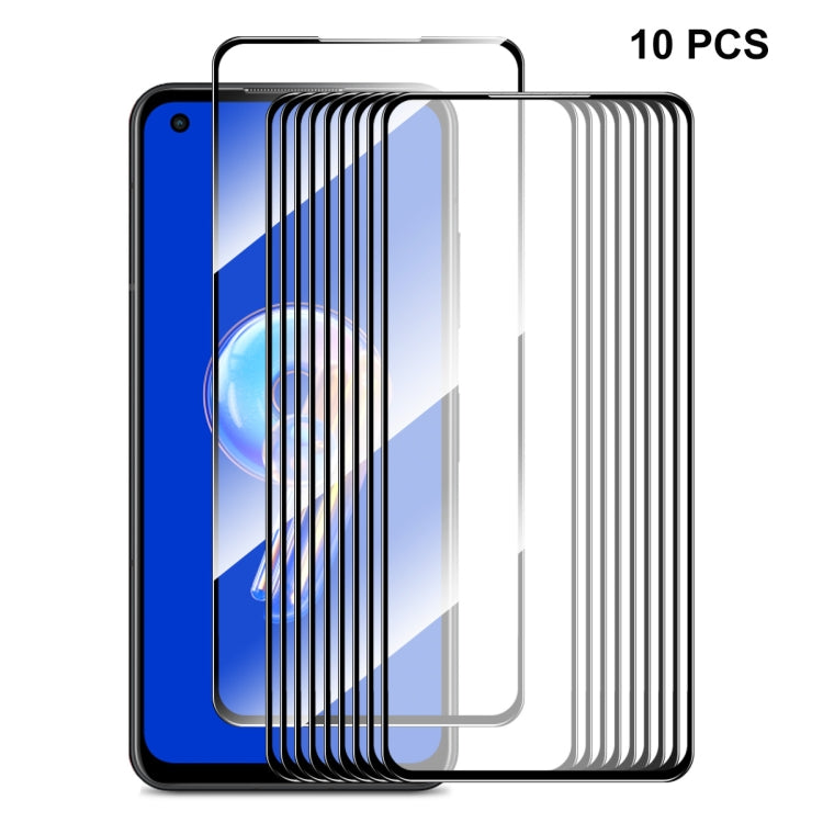 Zenfone 9 tempered glass screen protector set of 10, full-coverage curved 2.5D