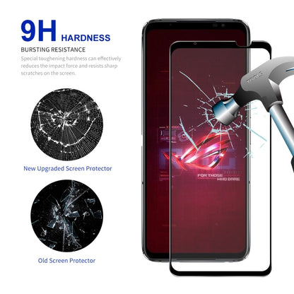 9H tempered glass screen protector with impact-resistant protection for Asus ROG Phone 6