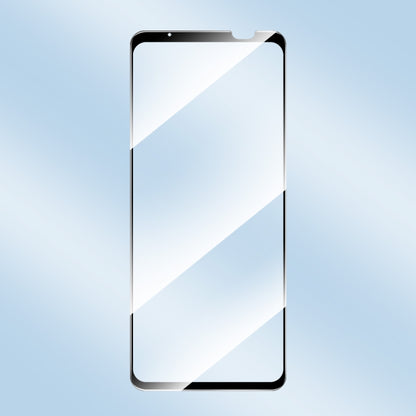 Clear tempered glass screen protector for Asus ROG Phone 6 with rounded 2.5D edges