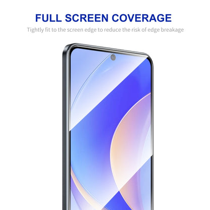 Tempered glass screen protector for Huawei Nova Y90 with full-screen coverage