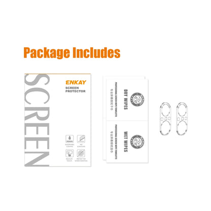 For Huawei Nova 9 SE ENKAY Hat-Prince 9H Rear Camera Lens Tempered Glass Film, 1pcs, 2pcs