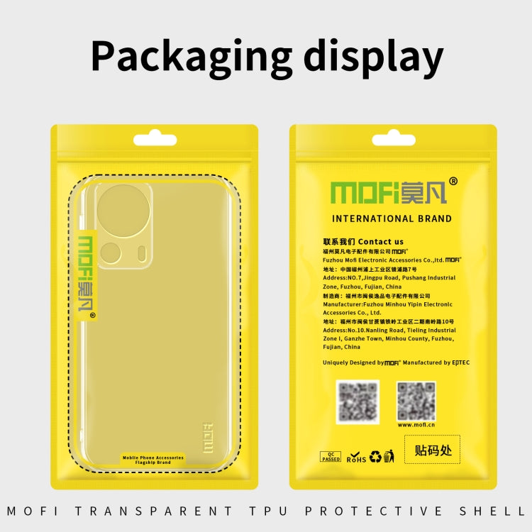 MOFI Ming Series Ultra-thin TPU Phone Case, For Xiaomi Civi 2, For OPPO A17