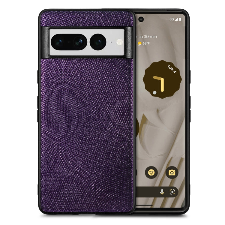 For Google Pixel 7 Flow Color Leather Back Cover Phone Case, For Google Pixel 7