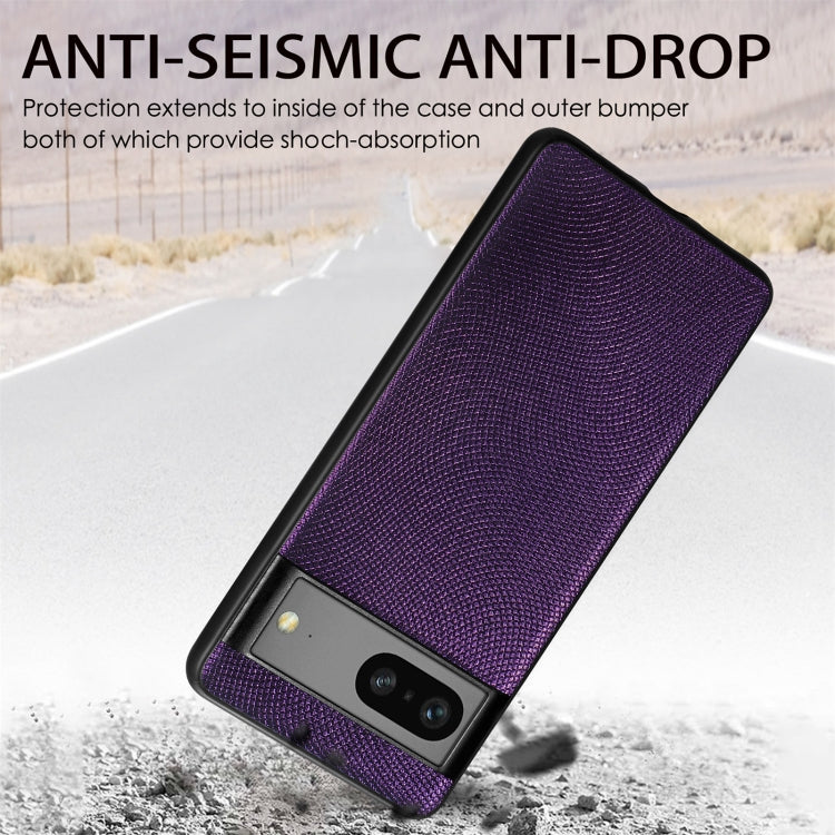 For Google Pixel 7 Flow Color Leather Back Cover Phone Case, For Google Pixel 7