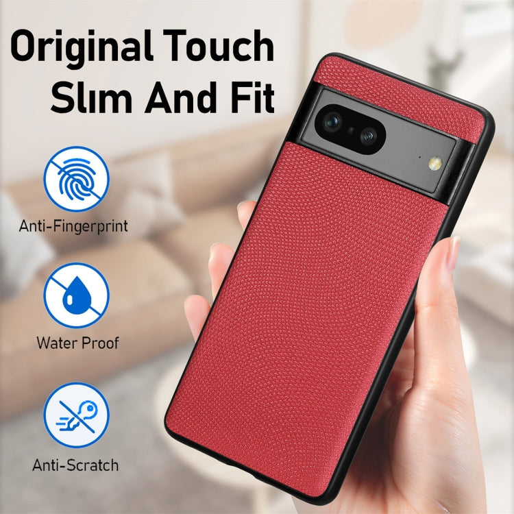 For Google Pixel 7 Flow Color Leather Back Cover Phone Case, For Google Pixel 7