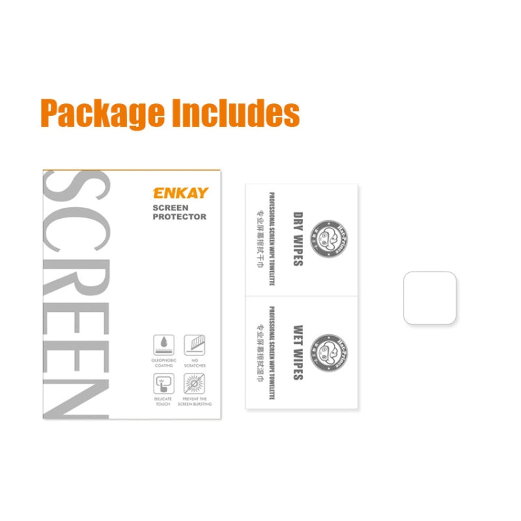 ENKAY camera lens tempered glass film package, includes 1 protector piece