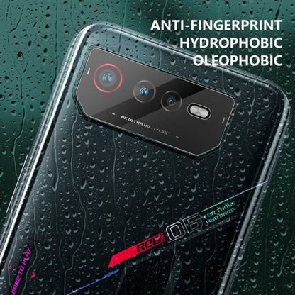 Rear camera lens tempered glass film on phone camera module, anti-fingerprint