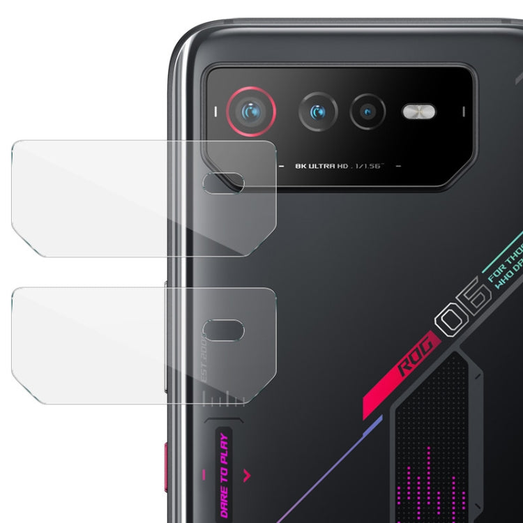 Rear camera lens tempered glass film for ASUS ROG Phone 6, 2 pieces