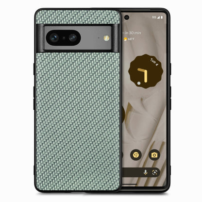 For Google Pixel 7 Carbon Fiber Texture Leather Back Cover Phone Case, For Google Pixel 7
