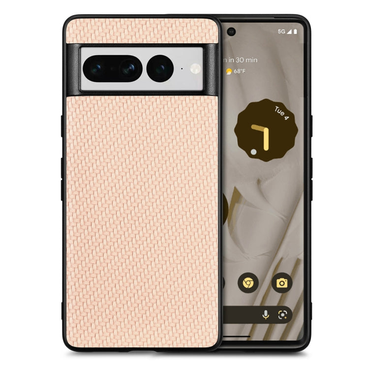 For Google Pixel 7 Pro Carbon Fiber Texture Leather Back Cover Phone Case, For Google Pixel 7 Pro