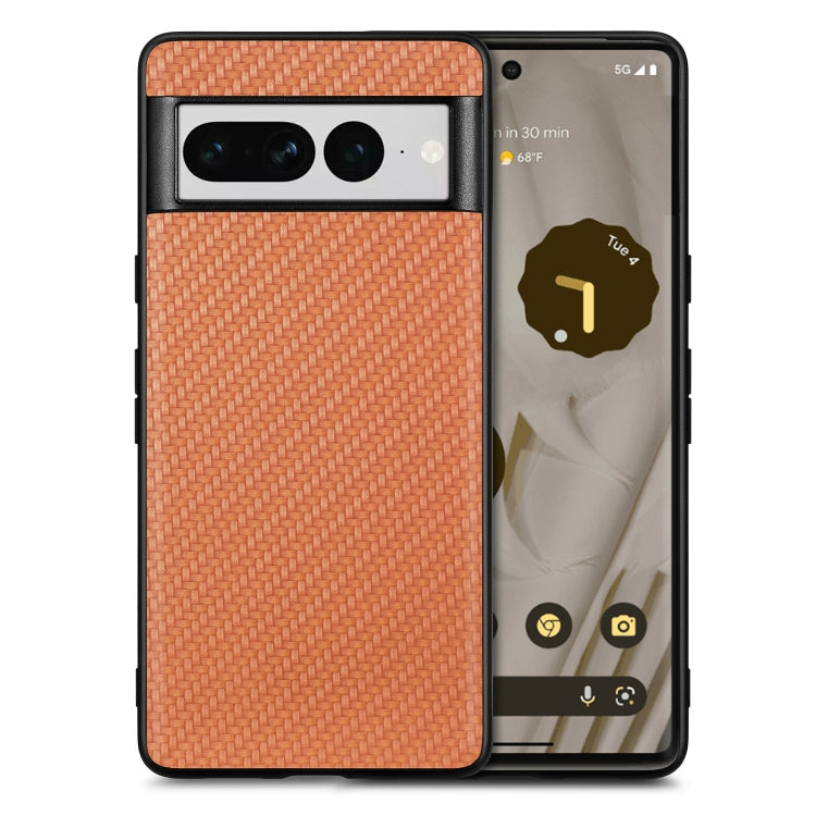 For Google Pixel 7 Pro Carbon Fiber Texture Leather Back Cover Phone Case, For Google Pixel 7 Pro