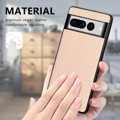 For Google Pixel 7 Pro Carbon Fiber Texture Leather Back Cover Phone Case, For Google Pixel 7 Pro